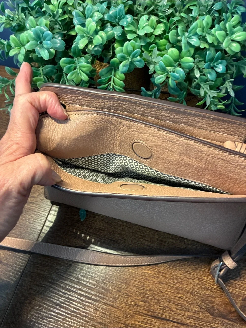 Brighton Beckman Organizer Bag in Light Pink